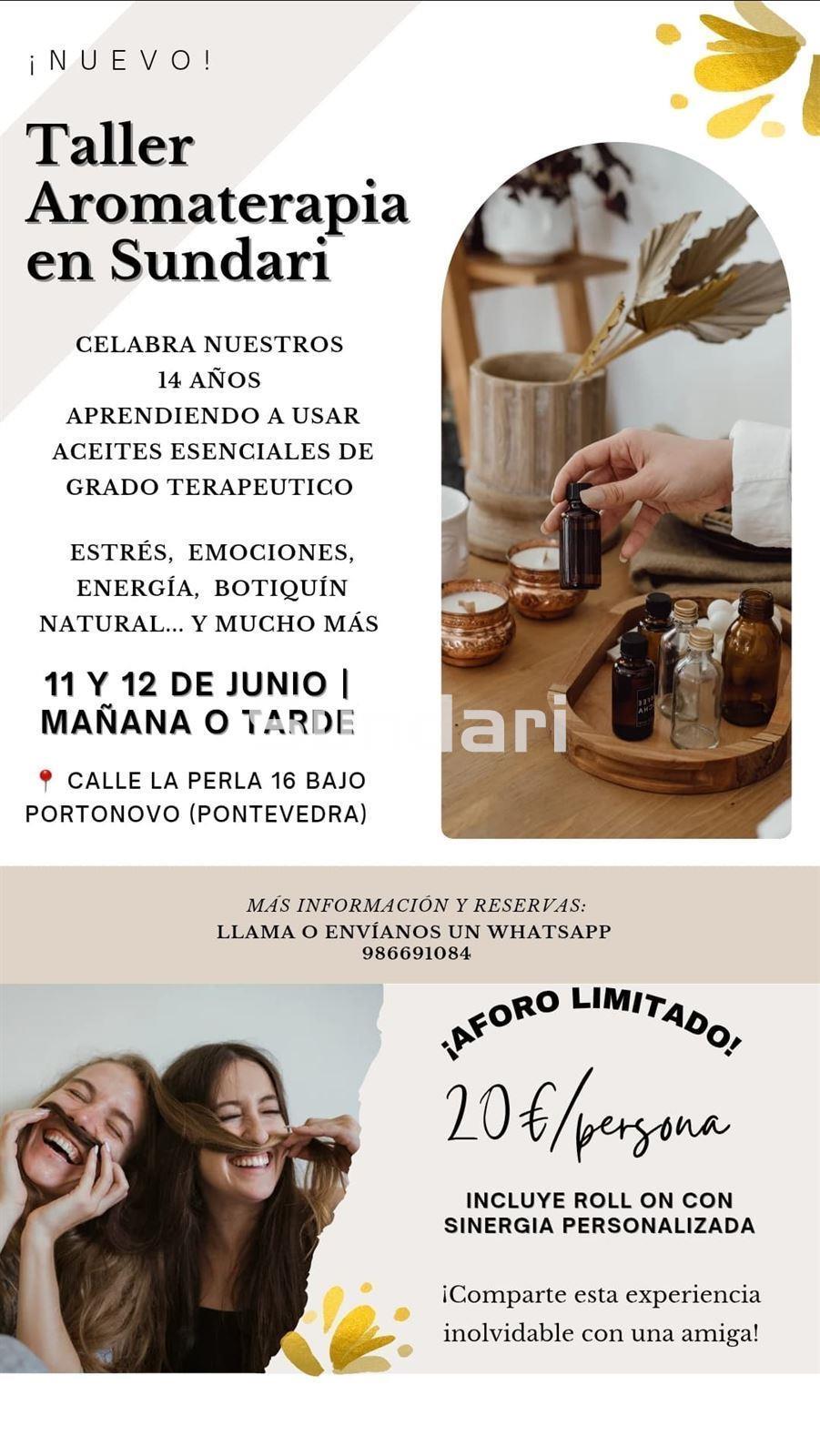 Taller Aromaterapia 11 y 12 Junio 2025 - Imagen 1